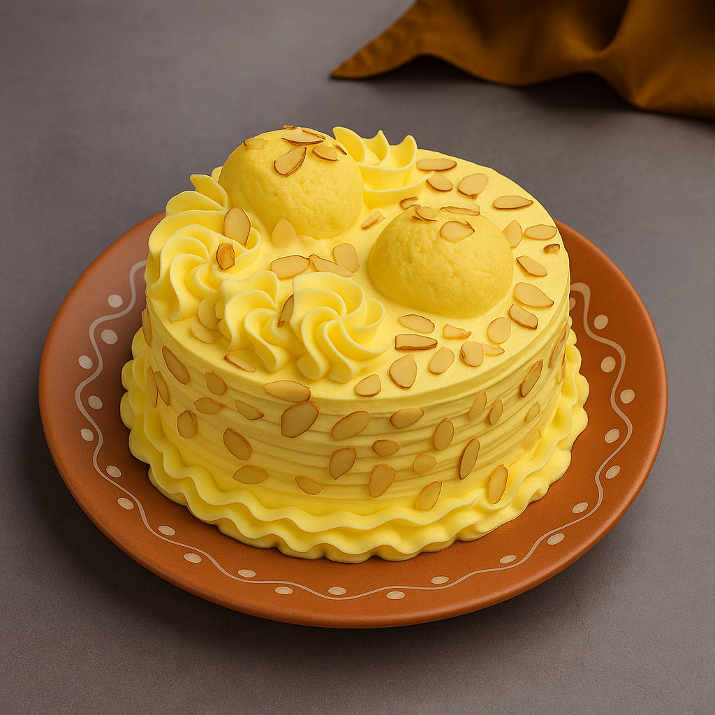 Rasmalai Cake